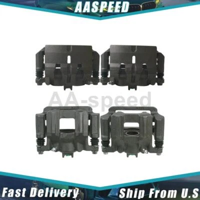 Front Rear Caliper Left Right For Acura MDX 2010 2009 2008 2007 Cardone Reman - Image 1 of 4