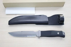 Hattori SV-501 Sea Commander knife with black sheath, Seki Japan ,RARE Q76 - Picture 1 of 12