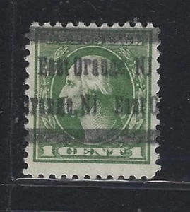 Precancels - NJ - East Orange - 525-L1 HS - 1¢ Offset Washington - nice type - Bild 1 von 2