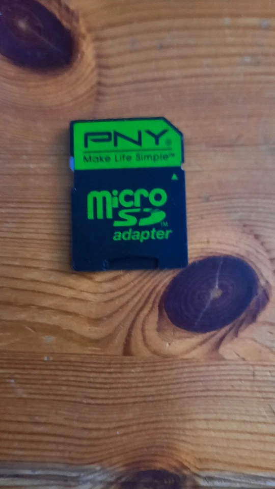 PNY MICRO SD To SD Memory Card Adapter (for Video Cameras Etc) Opened Never Used - Image 1 of 1