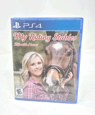 My Riding Stables: Life With Horses - PlayStation 4 - New Sealed - Image 1 of 4
