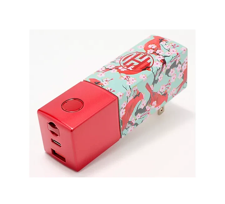 HALO 5,000mAh 口红 移动电源 带可折叠交流插头 — 第 1/1 张图片