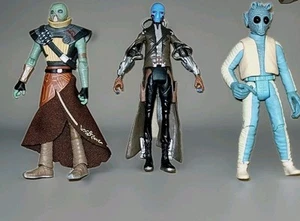 LOT (3) Star Wars EMBO Bounty Hunter Action Figuren Clone Wars Sammlung - lose - Bild 1 von 10