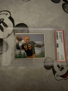 1950 Bowman #128 Jim Finks Steelers RC Tulsa PSA 6 - EX/MT - Picture 1 of 2