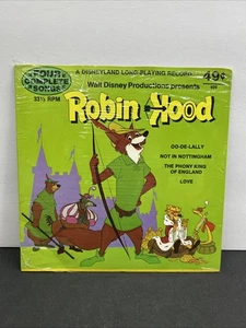 WALT DISNEY ROBIN HOOD OO-DE-LALLY 7" VINYL 1973 DISNEYLAND RECORD 926 - Picture 1 of 18