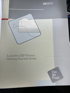 HP Hewlett Packard LaserJet IIP Printer OLC Installation+ Getting Started Guides - Picture 1 of 1