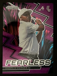 2024 Panini Prizm LIV Golf Fearless Purple Pulsar Harold Varner III #1 - Bild 1 von 2
