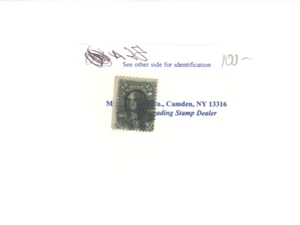 US Stamp 12 cent black  Washington   scv.$100. (mb16 - Picture 1 of 1