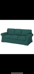 IKEA UPPLAND Sofa Bezug 3-Sitzer – Totebo Dark Turquoise – NEU & OVP - Bild 1 von 4