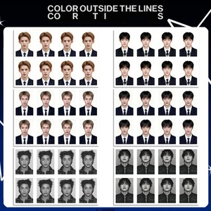 Foto de identificación escolar Kpop CORTIS CORTIS uniforme tarjeta de identificación CORTIS MARTIN JAMES - Imagen 1 de 8