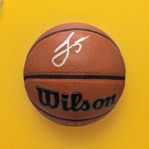 Jalen Rose Autograph Signed NBA Replica Wilson Basketball Ball JSA COA - Picture 1 of 4