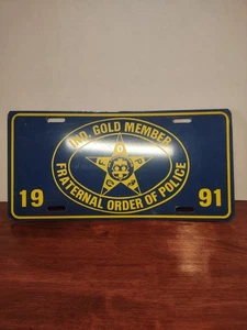 Indiana Member 1991 Plate Cover - Picture 1 of 3