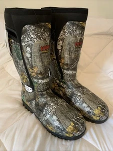 Men's Itasca Rut Pac 1000g Thinsulate Camo Hunting Boots Size 13 - Picture 1 of 11