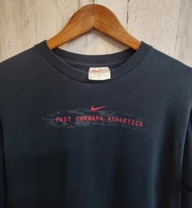 Vintage Nike Fast Forward Leichtathletik Grafik T-Shirt Jugend Jungen Large - Bild 1 von 7
