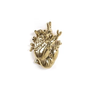 SELETTI Porzellan Vase Love in Bloom GOLD - Bild 1 von 5