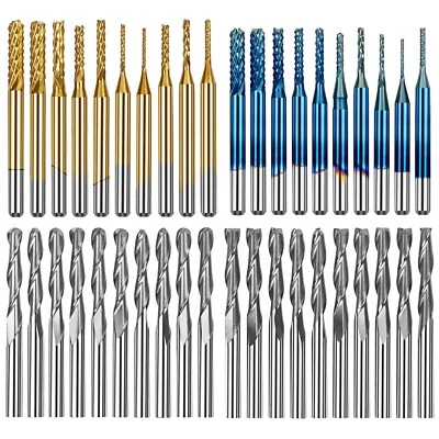 40er Set Twotrees Fräser-Set CNC Router Bits für Lasergravurmaschinen - Bild 1 von 4