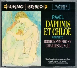 Charles MUNCH: RAVEL Daphnis et Chloe Complete Ballet RCA Living Stereo CD 1955 - Bild 1 von 1