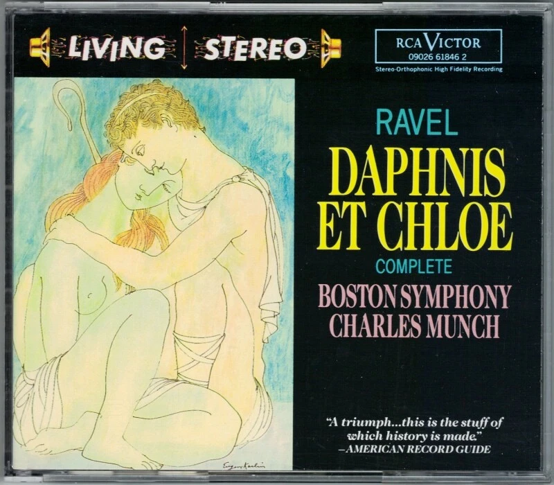 Charles MUNCH: RAVEL Daphnis et Chloe Complete Ballet RCA Living Stereo CD 1955 - Bild 1 von 1