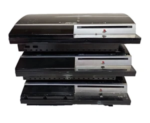 Consola Sony Playstation 3 PS3 lote de trabajo de 3 consolas sin probar - Imagen 1 de 5