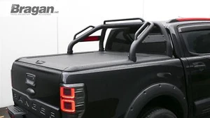 Rollback Tonneau Cover For Ford Ranger Wild Track 2016 - 2023 4x4 Rear Back Lid - Picture 1 of 4