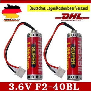 2 sztuki MAXELL ER6C AA F2-40BL 3.6V Bateria Akumulator do Mitsubishi FX PLC Battery - Zdjęcie 1 z 7