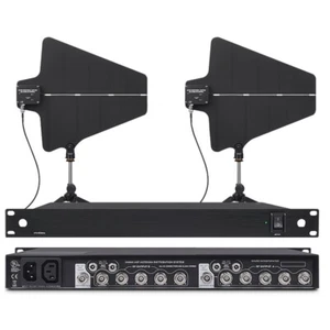 uhf Antenna Distribution System for mic wireless with 2 Active Antenna Paddles - Bild 1 von 4