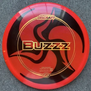 Discraft Z Buzzz Huk Lab Stamp 177+G Red/Gold New/Unthrown - Picture 1 of 2