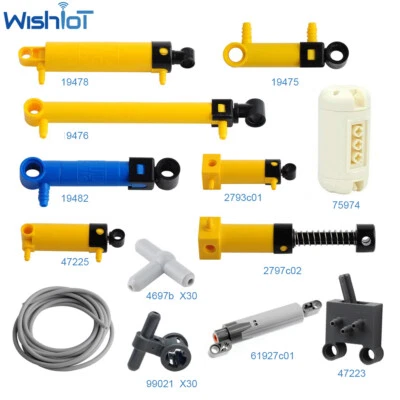 71pcs Technics Part Pneumatic Kits Air Pump Car Building Blocks Sets for Le.goes - image 1 of 3