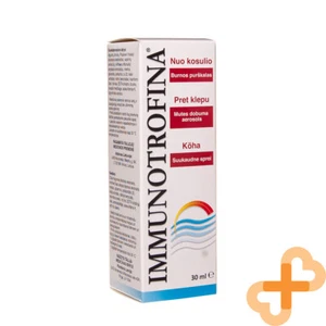 Immunotrofin Toux Soulagement Spray 30ml Humidifiant Le Gorge Muqueuses Membrane - Imagen 1 de 12