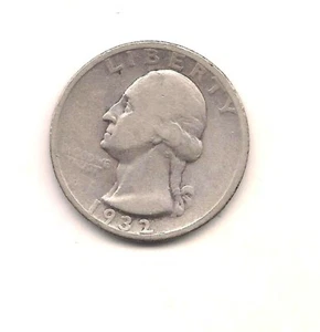 1932-S Washington 25 Cent--SCHLÜSSELDATUM & POSTFRISCH-- NUR 408.000 GEPRÄGT!! - Bild 1 von 2