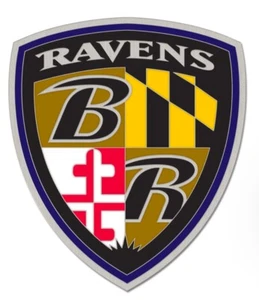 NFL Baltimore Ravens Logo Pin - Picture 1 of 1