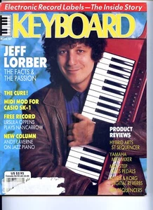 KEYBOARD MAGAZIN August 1987 Jeff Lorber Cover - Bild 1 von 1