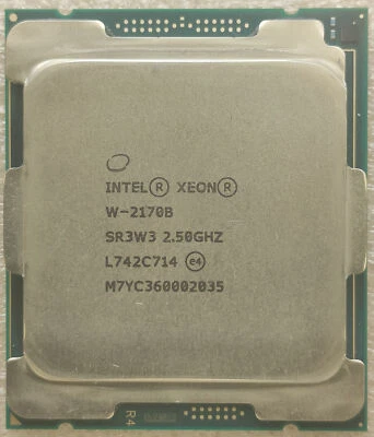 Intel Xeon W-2170B 14 Core 28 Thread 2.5Ghz SR3W3 LGA2066 CPU Processor - Image 1 of 2