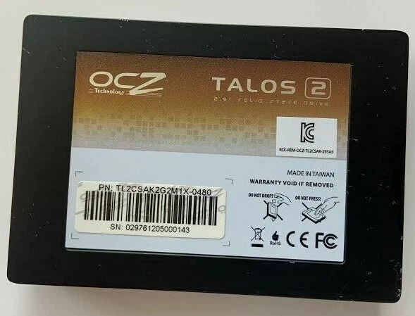 OCZ Talos 2 (TL2CSAK2G2M1X-0480)  2.5" SSD Solid State Drive 480GB SAS - Image 1 of 1