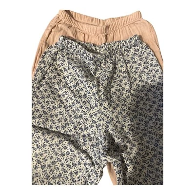 PROMO! Petit Bateau - Coppia di Pantaloni Bimba Neonata 18 mesi 81 cm - Imagen 1 de 3