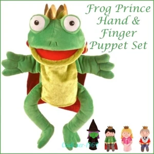 The Princess and The Frog Hand & Finger Puppet Set NEW FIESTA Puppets Toy - Picture 1 of 24
