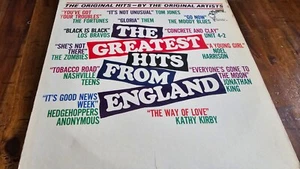 The Greatest Hits From England Album LP-Rare Vintage - Picture 1 of 5
