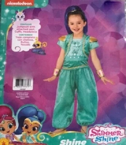 NEW Shimmer & Shine Genie Halloween Girl Costume Nickelodeon Size X-Small 3-4 - Picture 1 of 5