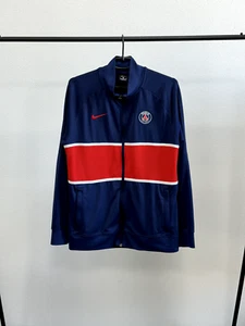 Nike PSG France 2020-21 Home Soccer Track Jacket Paris Saint-Germain Mens size L - Picture 1 of 11