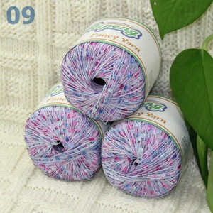 Sale New Lot of 3 Ballsx50g High-quality Nylon Ladder Track Knitting Yarn Pink - Picture 1 of 9