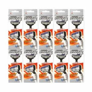 Dorco Pace4 Disposable Shaving Razor 10Pcs - FREE SHIPPING - Picture 1 of 1