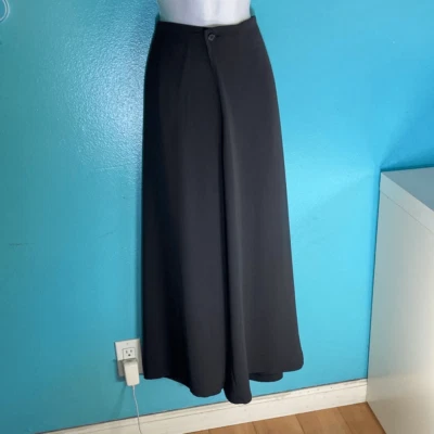 Pantalón Crea Concept Pierna Ancha Talla 40/10-12 Talla L EE. UU. Gris Oscuro Avant Garde Foto 1 de 4