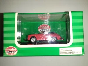 Model Power Minis 1/87 Scale Porsche 356b 1959 Red New FREE SHIPPING - Picture 1 of 2