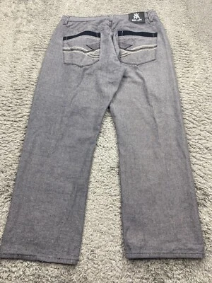 Vtg Red Ape Jeans Men 38x30 Charcoal Gray Baggy Loose Fit 90s Hip Hop Y2K Skater - Image 1 of 4