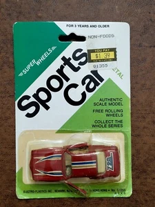 Vintage Yat Ming Chevy Camaro Z28 Diecast Model Car NOS Sealed on Card HONG KONG - Picture 1 of 13