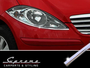 For Mercedes a Class 169 - 3M Chrome Trim for Headlight 2 Pcs - Bild 1 von 5