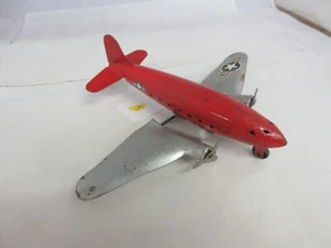 VINTAGE MARX TIN US AIR PLANE 382-B - Picture 1 of 5