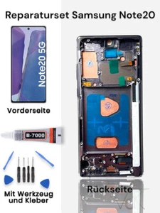 Für Samsung Galaxy Note 20 5G N980 N981 LCD Display mit Rahmen Schwarz - Bild 1 von 1