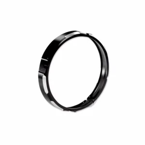 Ducati Scrambler headlight surround CNC black New - Picture 1 of 2
