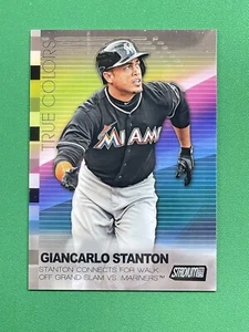 2015 Topps Stadium Club - GIANCARLO STANTON -TRUE COLORS - #TCA-GS - Picture 1 of 4